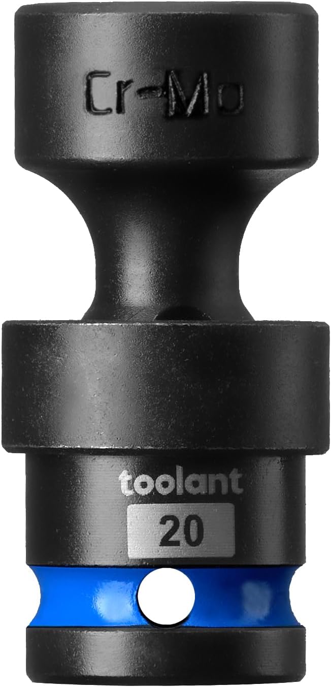 toolant Juego de dados de impacto universal estándar de 12 ” de 0.787 in