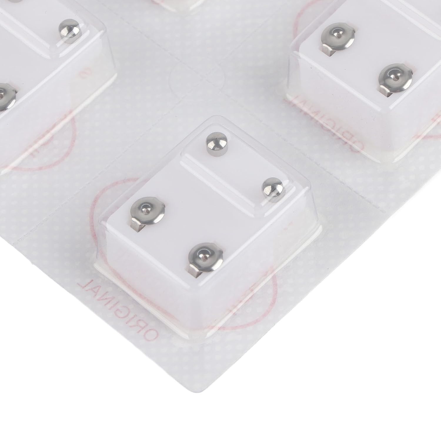 12 pares de piercings de oreja de acero inoxidable, aretes de acero quirúrgico, piercing de oreja de alta calidad, aretes de tapón de oreja, aretes