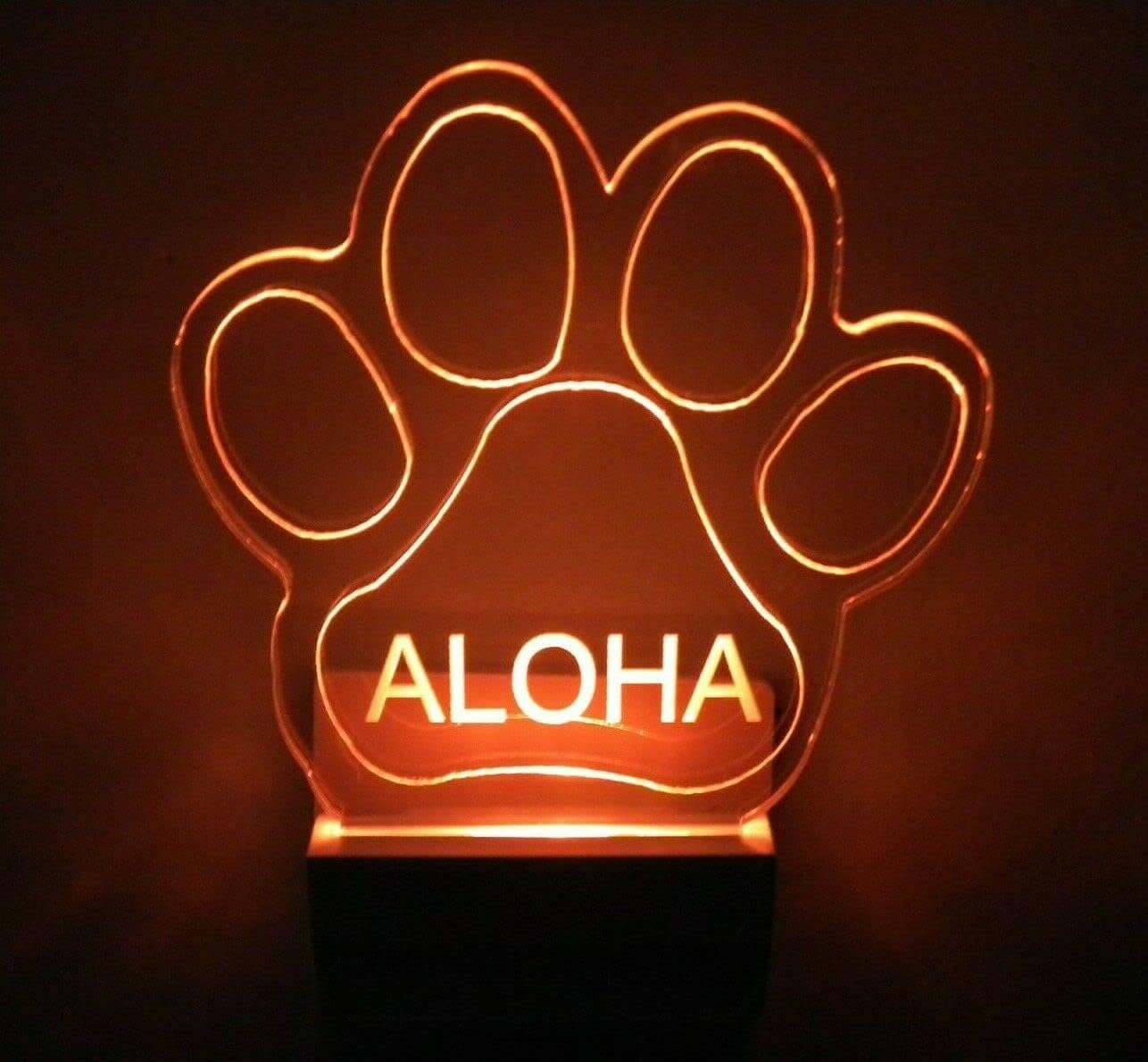 Luz nocturna multicolor personalizada LED enchufable, luz nocturna táctil ultra delgada, sensor inteligente del atardecer al amanecer, dormitorio de