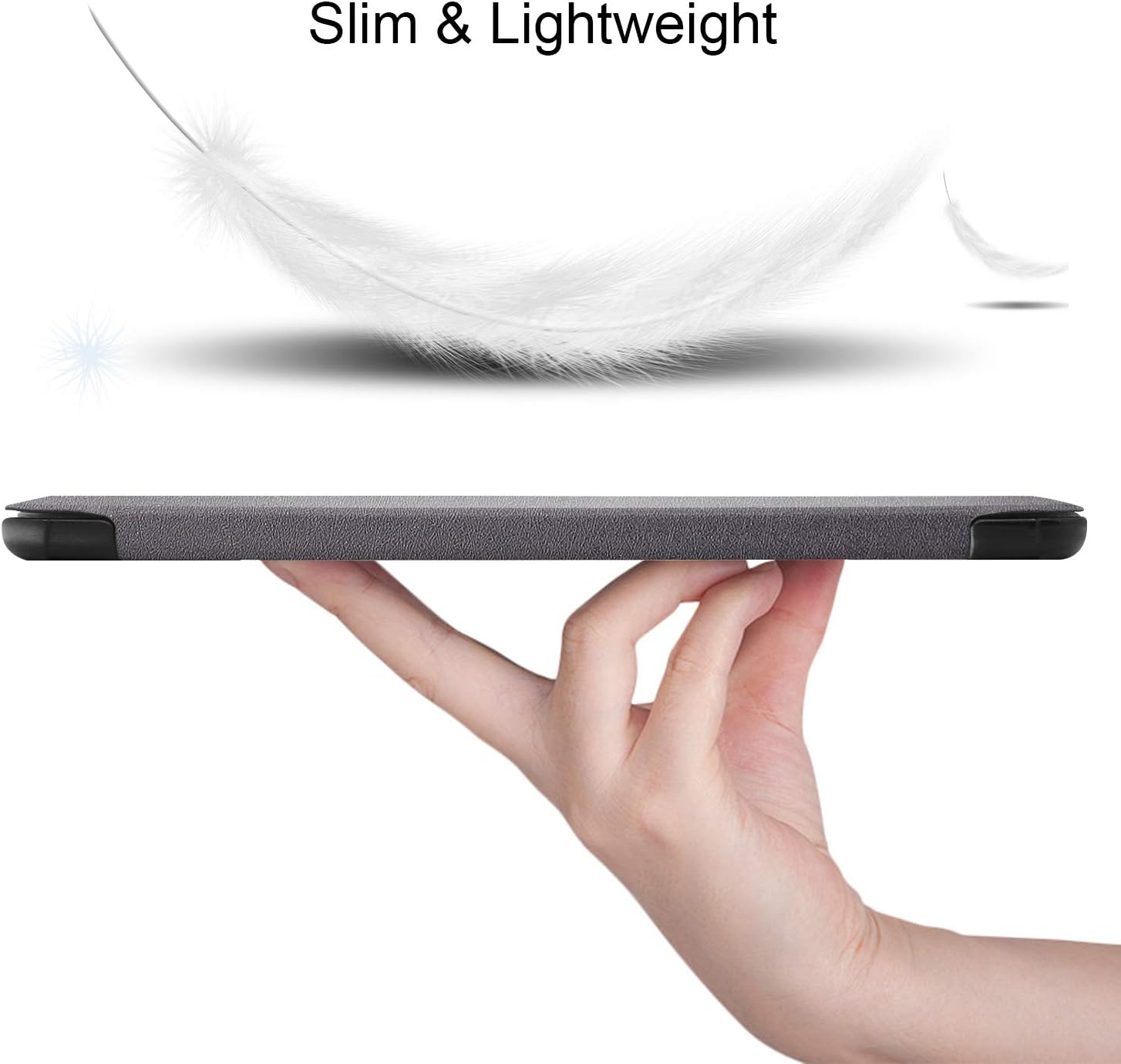 Funda para LG G Pad 5 10.1, funda inteligente con soporte triple y soporte delgado y ligero para LG G Pad 5 10.1 pulgadas Tablet 2019, modelo