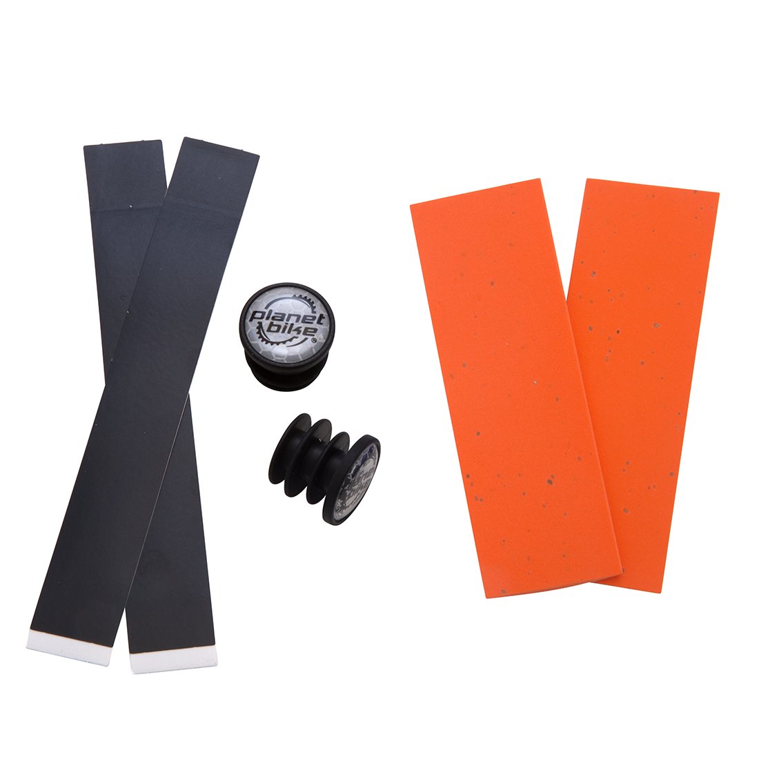 Cinta para manubrio de bicicletas Planet Bike GEL con tapones reflectantes