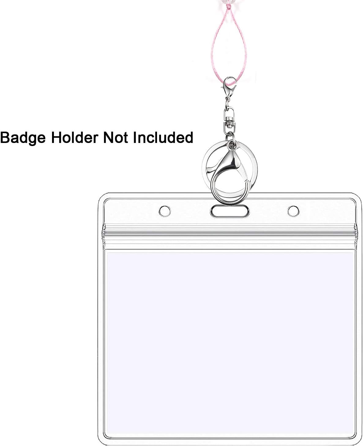 AMUU Collar Mujeres cordón para identificación titular llaves teléfono celular fuerte cuello cordones moda hermosa cadena de cuentas collares