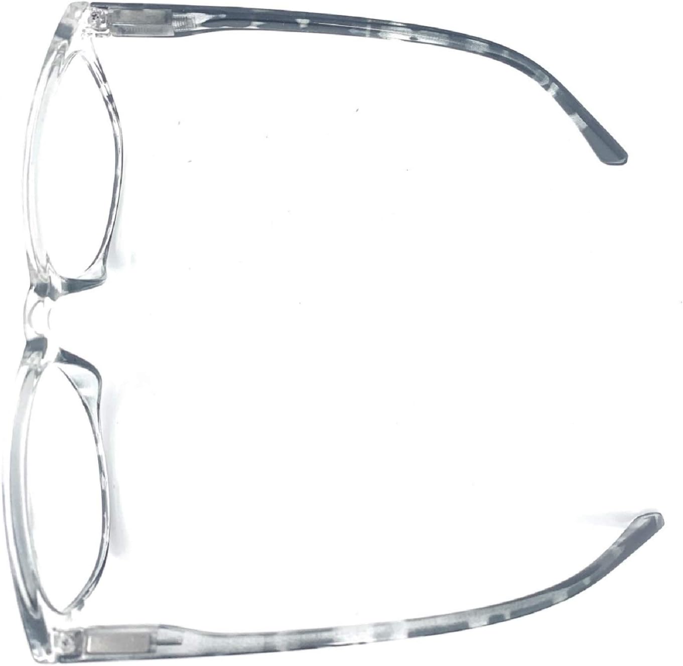 Incredible Bargains The Malibu – Gafas de lectura coloridas de dos tonos, bisagra de resorte, marco de ojo de gato de plástico para mujer