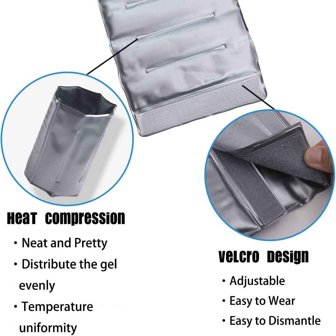 Funda de vino de hielo, bolsa de vino helado, enfriador de vino, refrigerador de vino, enfriador de botellas de vino para champán rojo blanco o