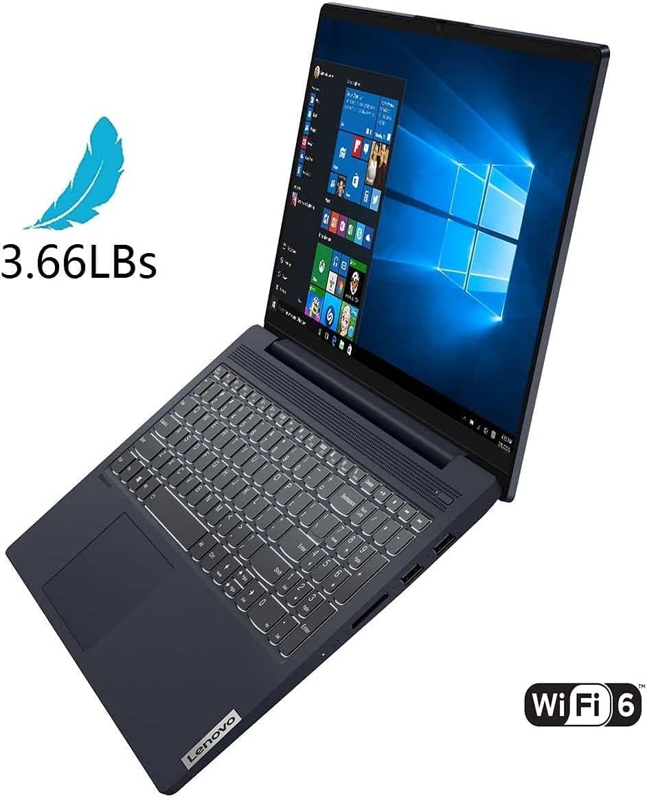 Lenovo IdeaPad 5 – Laptop con pantalla táctil FHD IPS de 15.6 pulgadas, Intel Core i7-1165G7 de 11 generación, 12 GB de RAM, SSD de 2 TB, teclado