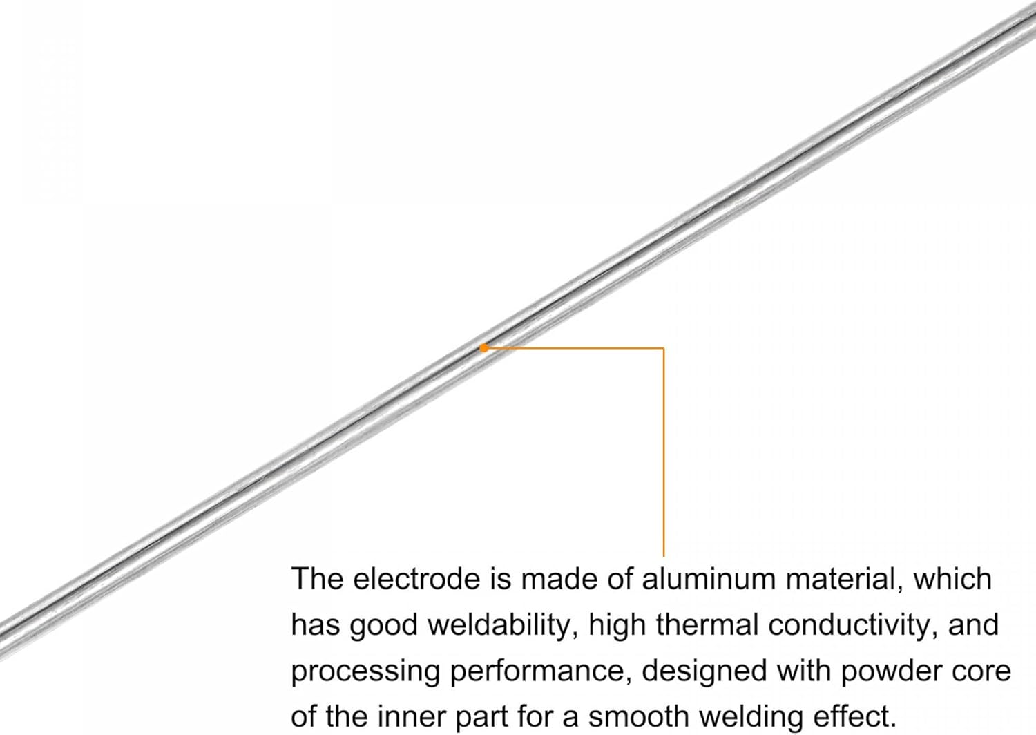 uxcell Varillas de soldadura de aluminio, alambre de soldadura de aluminio, herramienta de reparación multiusos de 116 x 12.99 pulgadas, 10 unidades