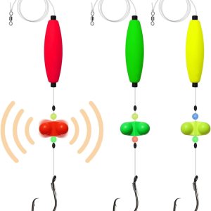 Dovesun Plataformas de pesca para bagre, 6 piezas de aparejos de pesca para gato, aparejo Santee Rig 50 60 70 80 ganchos circulares para flotadores Dovesun Plataformas de pesca para bagre, 6 piezas de aparejos de pesca para gato, aparejo Santee Rig 50 60 70 80 ganchos circulares para flotadores