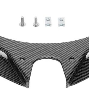 KIMISS Aletas aerodinámicas delanteras, estilo fibra de carbono, cubierta aerodinámica de ala para Kawasaki Ninja 250400 2018-2020 KIMISS Aletas aerodinámicas delanteras, estilo fibra de carbono, cubierta aerodinámica de ala para Kawasaki Ninja 250400 2018-2020