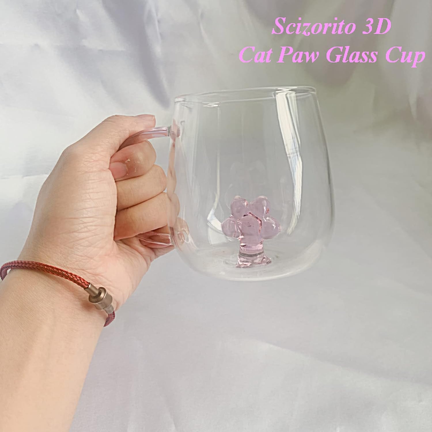 Vasos de vidrio, taza de vidrio transparente con patrón tridimensional, bebidas de bar, taza de café helado, vaso de jugo, transparente (taza para