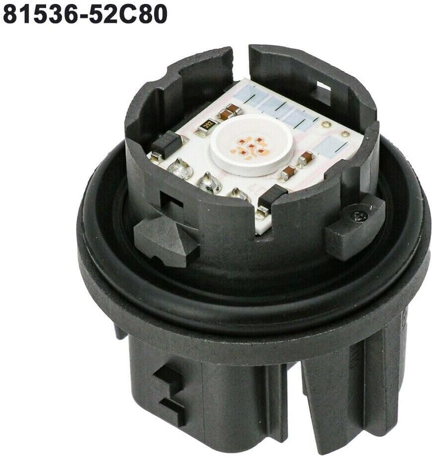 Módulo de luz trasera LED trasera FiT para Toyota CHR Camry 2.0L 2018-2020 2 unids 81536-52C80