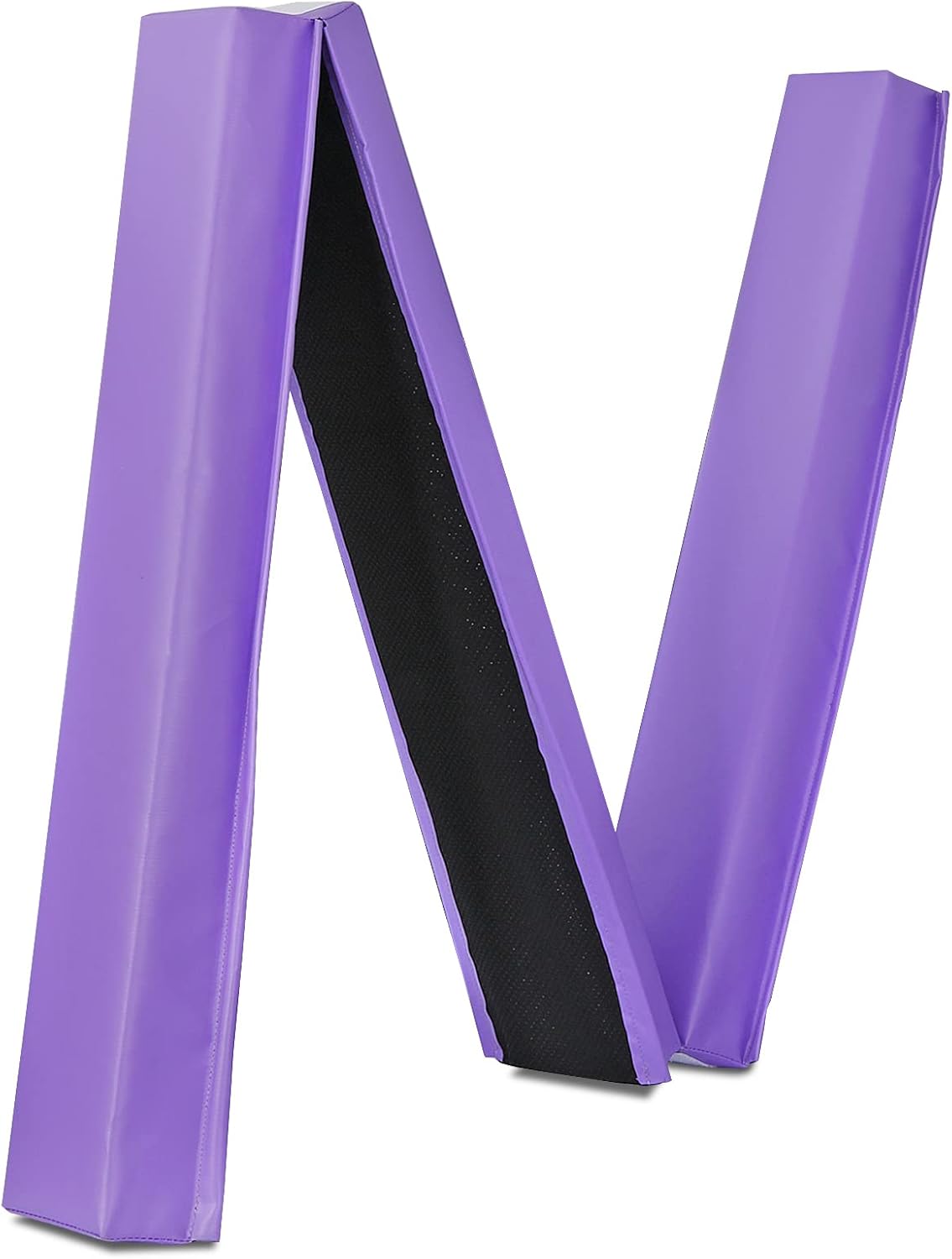 Viga de equilibrio de gimnasia plegable de 9 pies con parte inferior antideslizante, equipo de gimnasia portátil de espuma extra firme para niños,