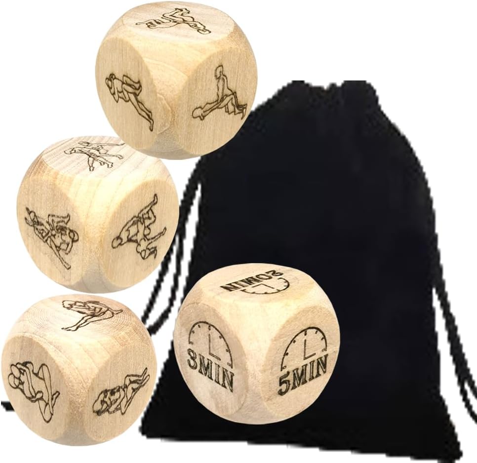 4 piezas romántica yoga privado parlante pareja dadopareja cita noche ideas decidir dadosnoche de amor travieso dadosmejorar el amor de la pareja