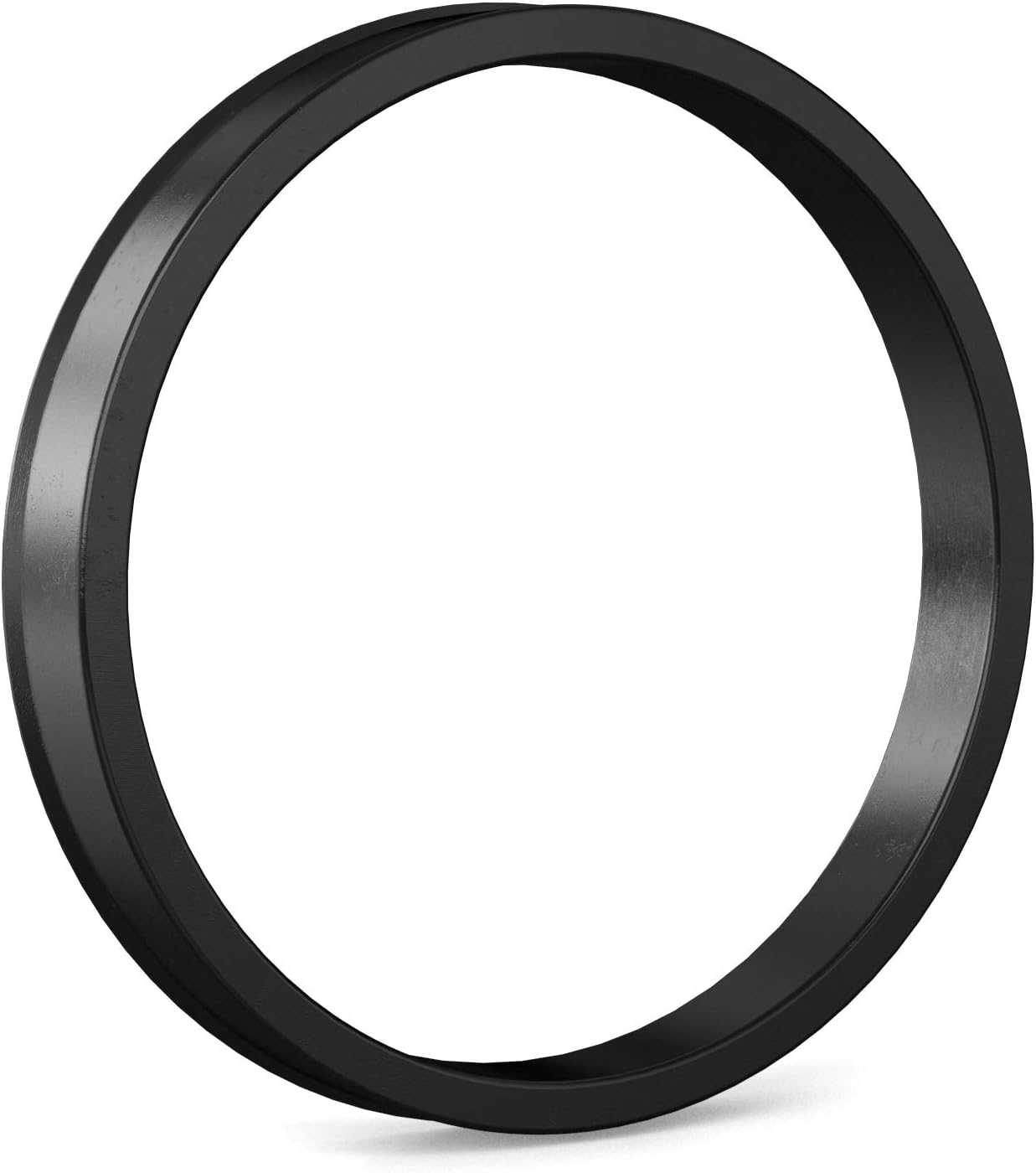 Anillos espaciadores centrales de 64.1 mm de DI a 73.1 mm de DE, anillos espaciadores de plástico de policarbonato negro, solo compatible con Honda