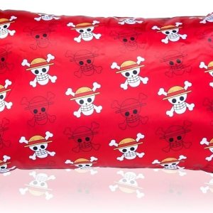 Funda de almohada de anime de seda, funda de almohada decorativa, funda de almohada de tela suave de satén con cremallera para cabello y piel, RS Funda de almohada de anime de seda, funda de almohada decorativa, funda de almohada de tela suave de satén con cremallera para cabello y piel, RS