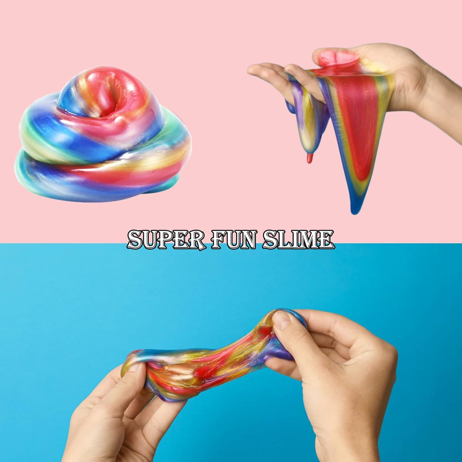 D’ALBA Kit de slime de galaxia, paquete de 28 unidades a granel, recuerdo de fiesta para niños, antiadherente, alivio del estrés, juguete de masilla