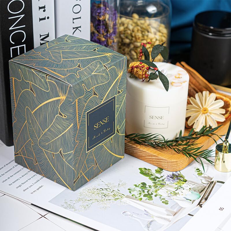 SENSE Mind & Body Vela de pilar de soja con aroma natural (rosa – tentación de frutas)  Velas de aromaterapia  Regalo del día de la madre  Velas