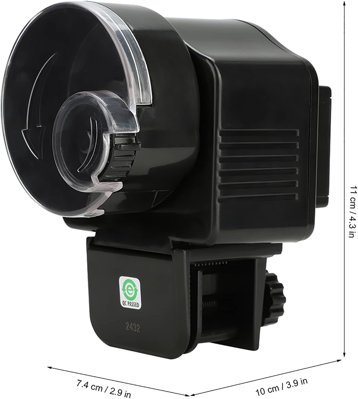 TOPINCN Alimentador automático para peces, temporizador automático para acuario, dispensador de alimentos para peces para acuario o peces
