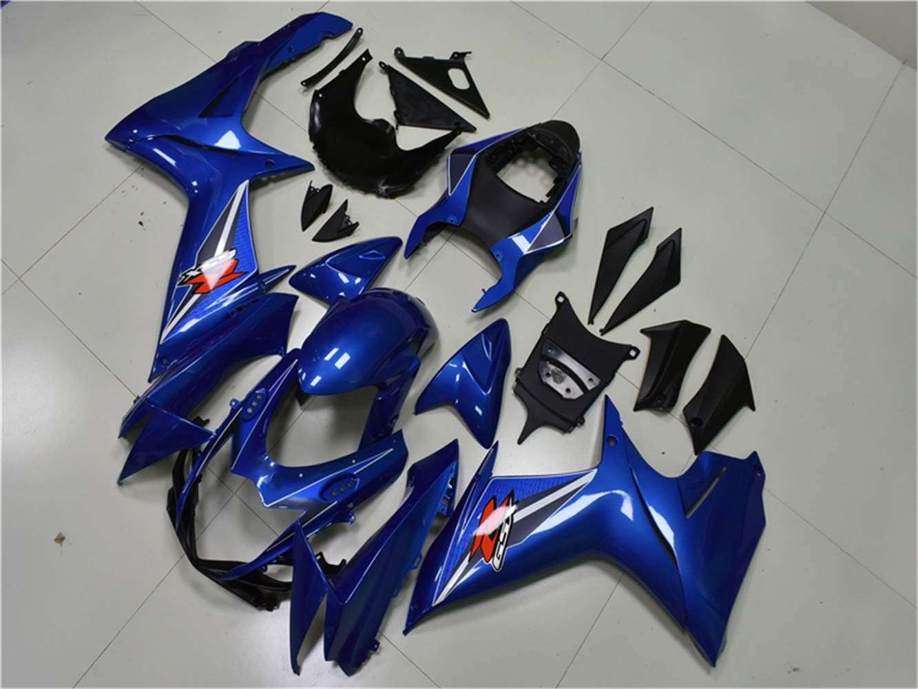 Fairing Lake Blue Fit para GSXR 600 750 2011-2024 Molde de inyección ABS Plásticos Aftermarket Kit de carrocería 2012 2013 2014 2015 2016 2017 2018