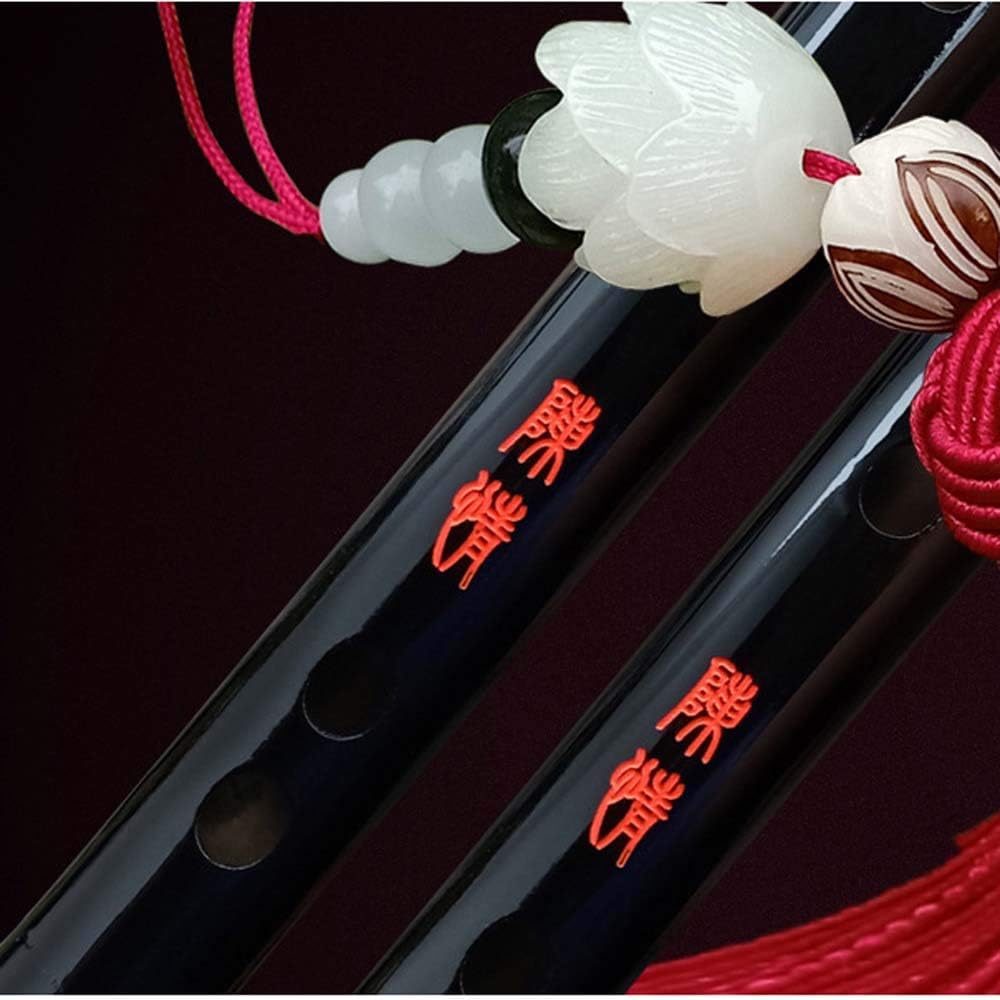 1 juego de flauta, gran maestro de instrumentos musicales de Fife transversal demoníaco, accesorio de cosplay Mo Dao Zu Shi Wei Wuxian Dizi (C)