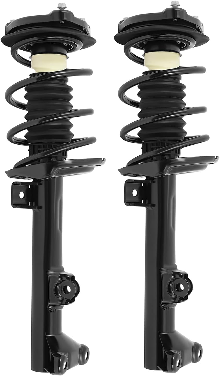 SCITOO Puntales delanteros completos de resorte para Mercedes-Benz C230 08-09, para Mercedes-Benz C250 10-11, Mercedes-Benz C300 08-11, para
