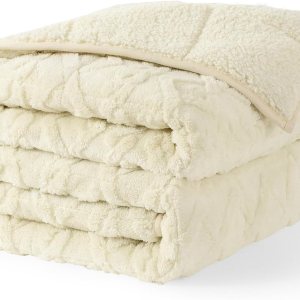 Uttermara Manta con peso jacquard para adultos, manta con peso de tamaño individual con patrón de cable copetudo, 15 libras, 48 x 72 pulgadas, manta Uttermara Manta con peso jacquard para adultos, manta con peso de tamaño individual con patrón de cable copetudo, 15 libras, 48 x 72 pulgadas, manta