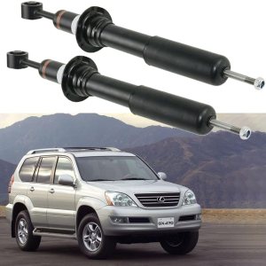 GZYGZAP – 2 amortiguadores delanteros compatibles con Lexus GX470 4.7L, Toyota Land Cruiser Prado 120 2003-2009 2002-2009, OEM # 48510-69195 GZYGZAP – 2 amortiguadores delanteros compatibles con Lexus GX470 4.7L, Toyota Land Cruiser Prado 120 2003-2009 2002-2009, OEM # 48510-69195