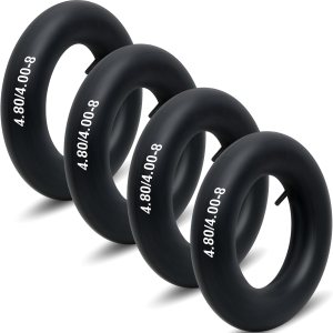 4 piezas de tubo interior de neumático de 4.804.00-8 pulgadas, tubo interior de repuesto resistente para carretillas, camiones de mano, cortacésped, 4 piezas de tubo interior de neumático de 4.804.00-8 pulgadas, tubo interior de repuesto resistente para carretillas, camiones de mano, cortacésped,