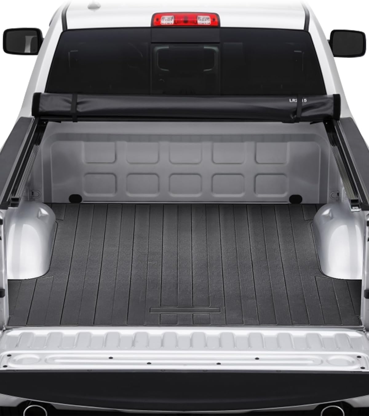 Tapete para caja de camión, resistente compatible con Ford F-150 Crew Cab 2015-2023 con caja de 5.5 pies