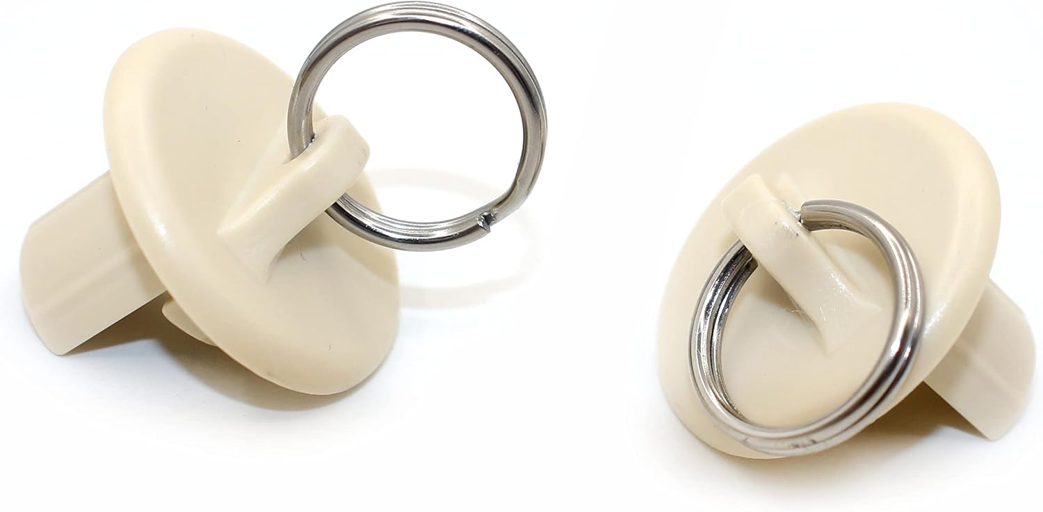 Kit de bungee universal para parasoles, persianas enrollables opacas (kit elástico y bonita tapa de extremo, beige)