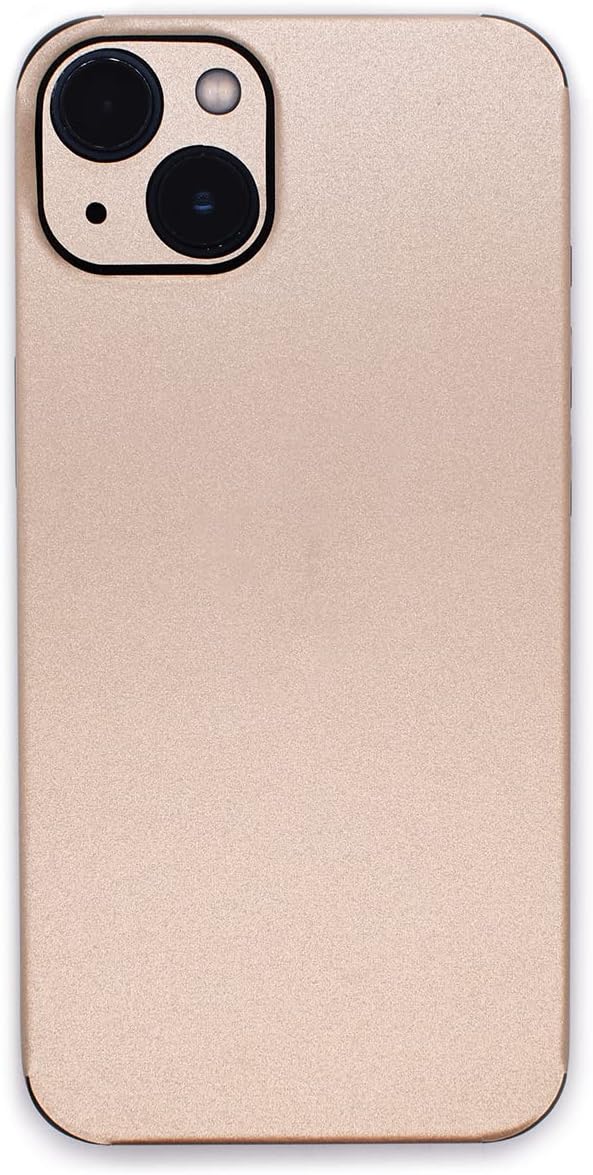 Adhesivo de color dorado champán compatible con iPhone 14 Pro Max, envoltura completa, súper fina, 2 unidades (iPhone 14 Pro Max)