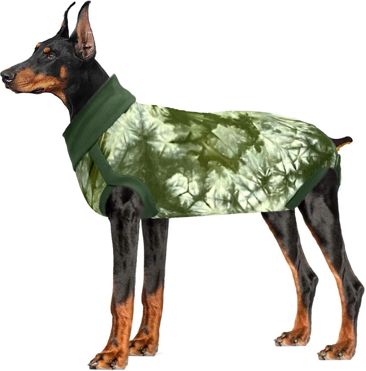 Lianzimau Traje de recuperación para perros, traje de esterilización para perras, alternativa de cono de cuello electrónico después de la cirugía,