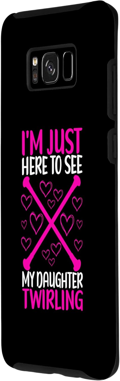 Galaxy S8+ Baton Twirling Mom Majorette Baton Twirler Case