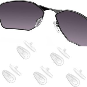 OOWLIT 5 pares de almohadillas transparentes para la nariz compatibles con Oakley Tincup OX3184Conductor 6 OO4106Conductor 8 OO4107Savitar OO6047 OOWLIT 5 pares de almohadillas transparentes para la nariz compatibles con Oakley Tincup OX3184Conductor 6 OO4106Conductor 8 OO4107Savitar OO6047