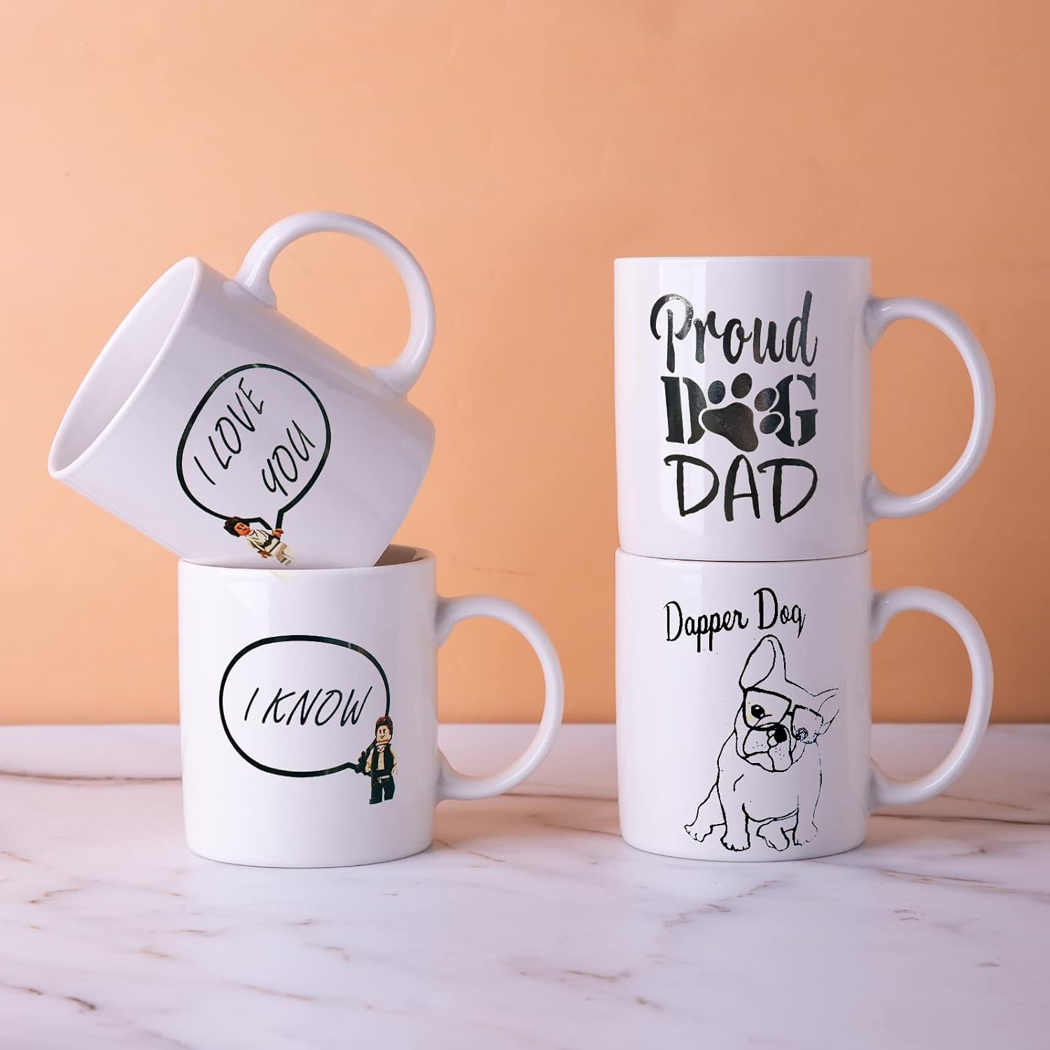 Tazas de sublimación en blanco, tazas de sublimación de cerámica blanca de 12 onzas, tazas a granel para café, leche, café con leche, cacao