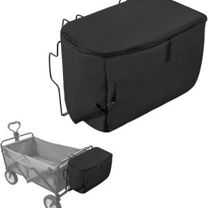 Bolsa de almacenamiento para carro, plegable de tela Oxford, bolsillo en la cola, accesorios para playa al aire libre, carrito de jardín, bolsa de Bolsa de almacenamiento para carro, plegable de tela Oxford, bolsillo en la cola, accesorios para playa al aire libre, carrito de jardín, bolsa de