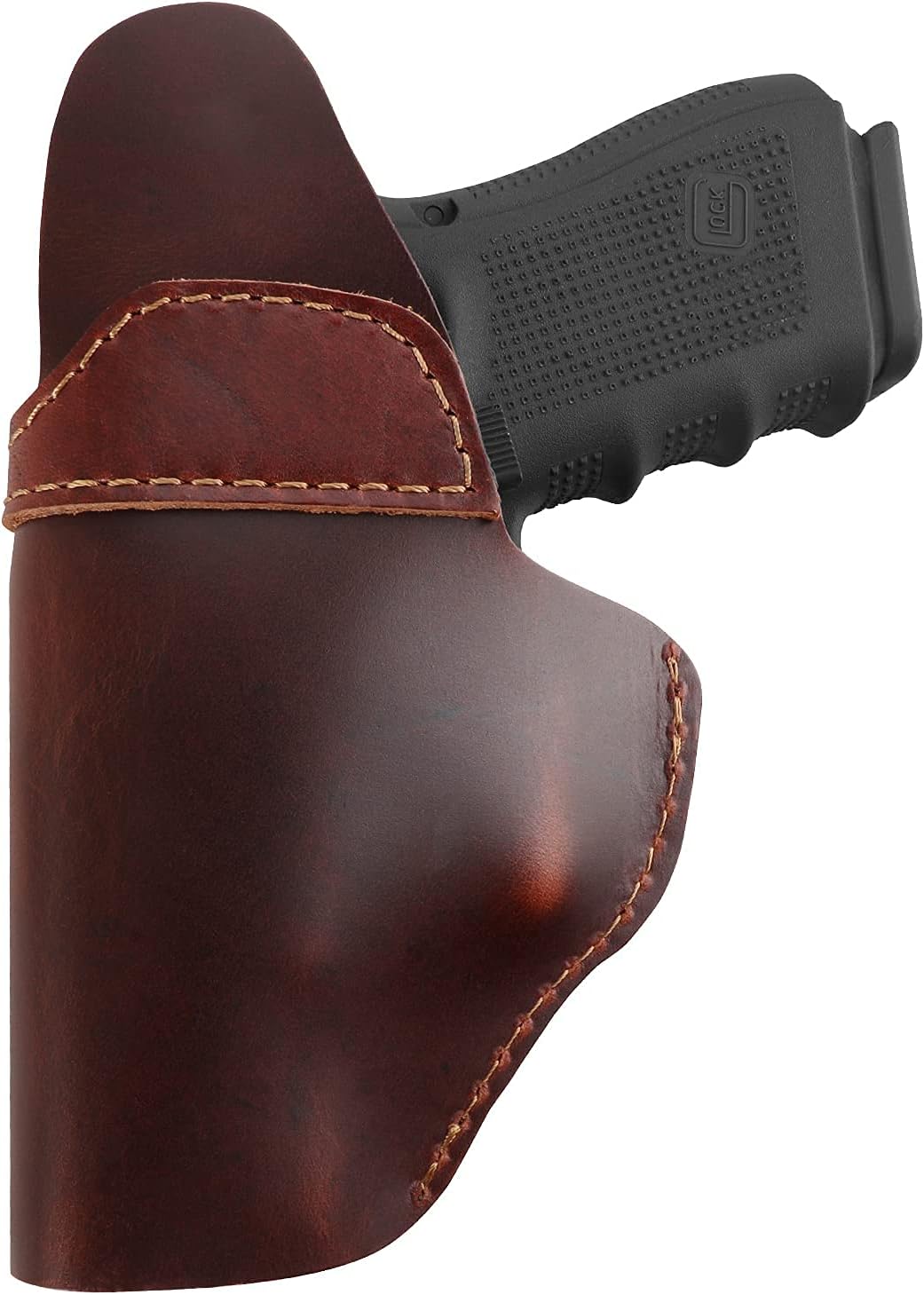 IWB – Funda de piel auténtica para Glock 194243X, Sig P365P320P220, Ruger LCPLC9SSecurity 9Max 9, Taurus G2G2CG3CGX4, Springfield HellcatXD, M&P