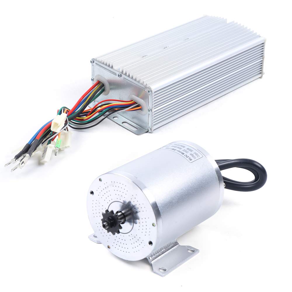 Kit de motor eléctrico sin escobillas CC 72V 3000W Kit de motor de conversión de bicicleta eléctrica Motor sin escobillas Motor sin escobillas