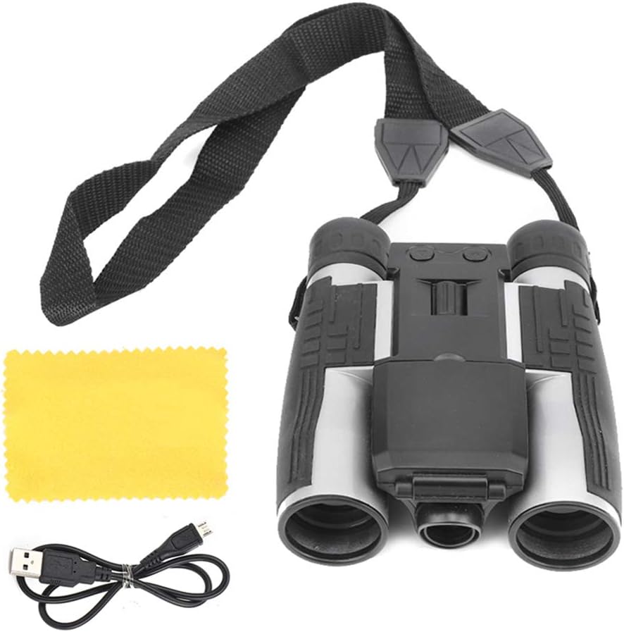 Telescopio, Telescopio Digital de Alta Definición, Telescopio Binocular Ligero Multifunción Grabación de Video al Aire Libre Tomar Fotos Binocular