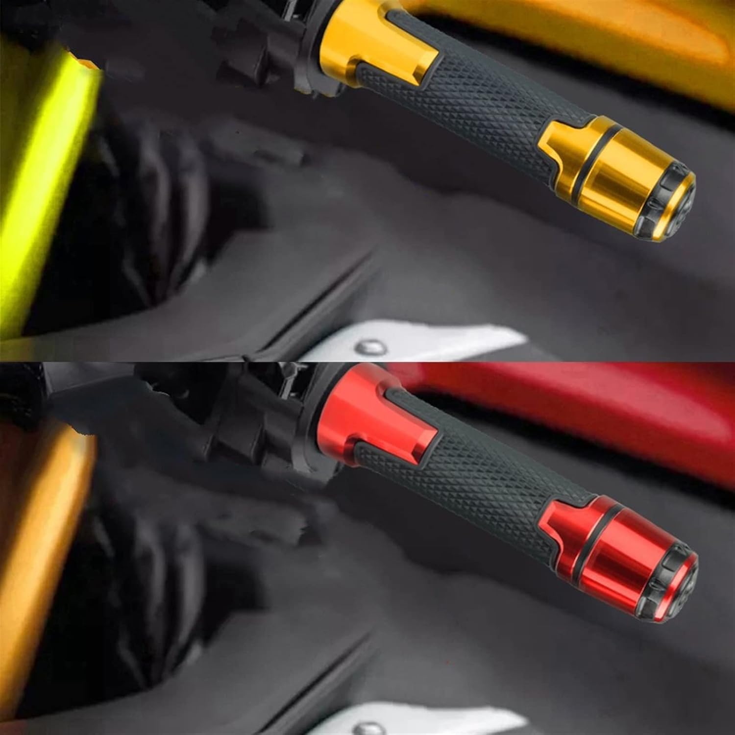 Barra de agarre de mano para motocicleta de 78 pulgadas, 0.866 in, protector de extremo de barra para Benelli TRK502 TRK 502 TRK502X accesorios