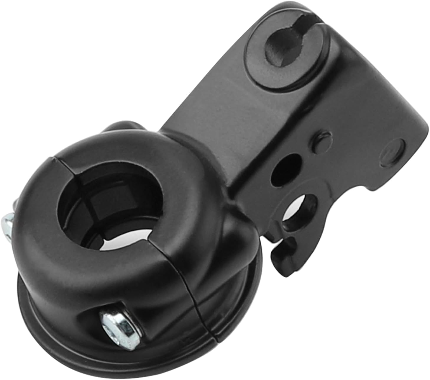 M MATI Palanca de embrague Perch Mount Soporte Negro para Harley Davidson Sportster 883 1200 Softail Dyna Electra Glide Road King Fat Boy Night