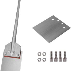 VIAVIC SDS MAX Rascador de suelo, con 2 piezas de hoja resistente de 6 pulgadas y mango de 25 pulgadas, brocas de cincel SDS Max para martillo de VIAVIC SDS MAX Rascador de suelo, con 2 piezas de hoja resistente de 6 pulgadas y mango de 25 pulgadas, brocas de cincel SDS Max para martillo de