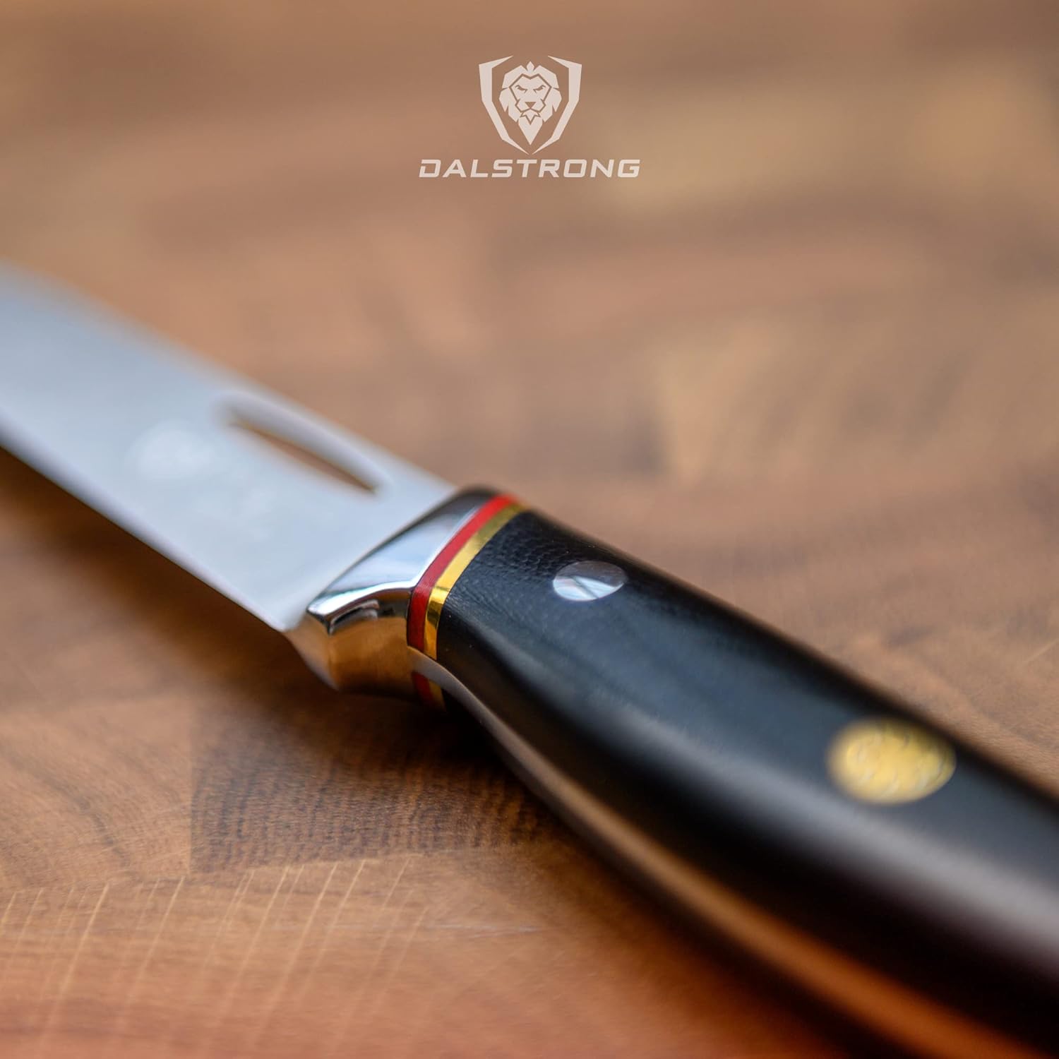 Dalstrong Cuchillo de pelar  3.5 pulgadas  Serie Centurion  Cuchillo de cocina sueco 14C28N de acero inoxidable de alto carbono  Mango G10  Fruta,