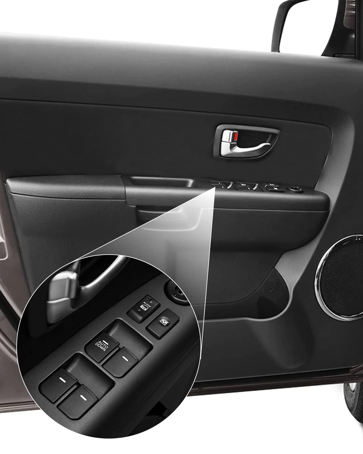 Master – Interruptor de ventana eléctrica para Kia Soul 2011, 2012, 2013, reemplazar 93570-2K010 93570-2K010WK, interruptor de ventana lateral del