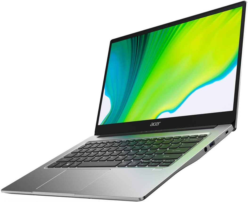 acer Swift 3 Ultra Light Laptop AMD Ryzen 7 5700U 8-Core Procesador 8GB DDR4 512GB NVMe SSD WiFi 6 Teclado retroiluminado lector de huellas