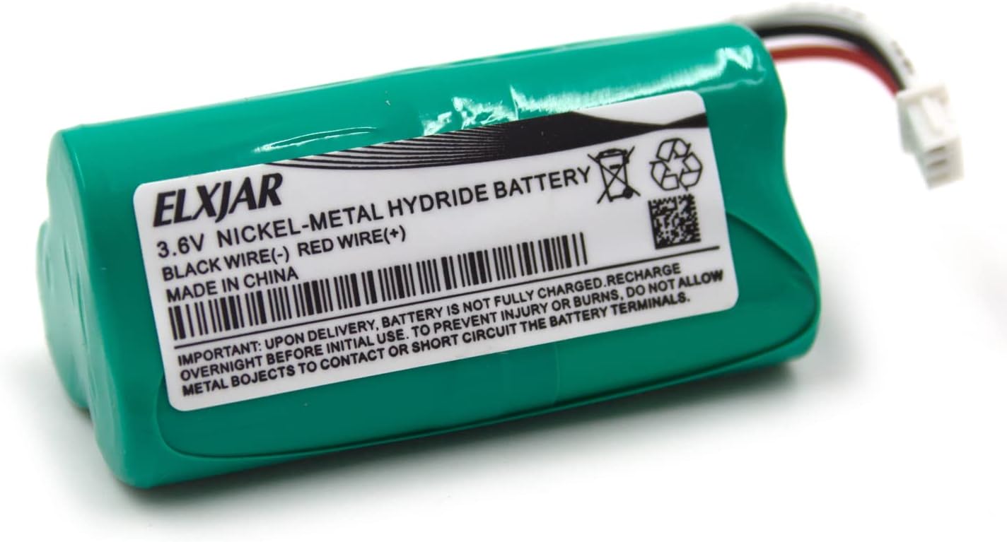 elxjar Paquete de 5 baterías de repuesto de 3.6 V 800 mAh compatibles con escáneres MotorolaSymbol LS-4278 y DS-6878, LS4278-M, DS6878-DL,