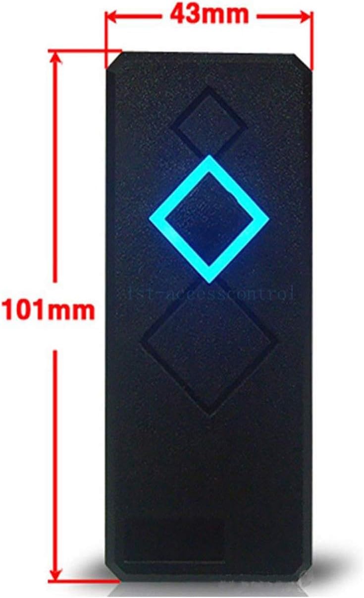 Sistemas de tablero de control de acceso de 1 puerta con panel de control de alarma contra incendios Cerradura magnética lector RFID Sensor de