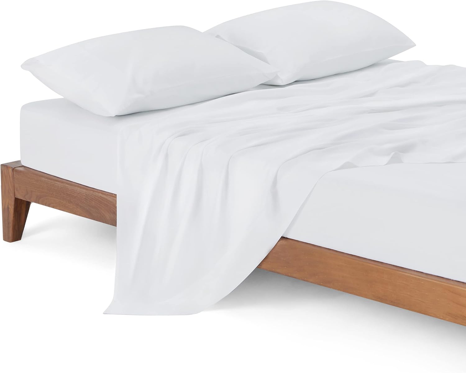 Bedsure Sábanas refrescantes California King, sábanas refrescantes para durmientes acalorados, suaves y sedosas, sábanas de Tencel transpirables,