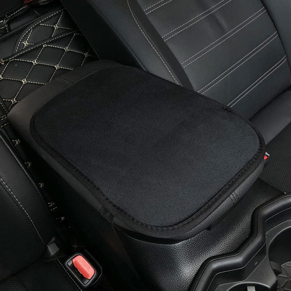 BESULEN Almohadilla para consola central de automóvil, protector universal para reposabrazos de automóvil, accesorios para el interior del