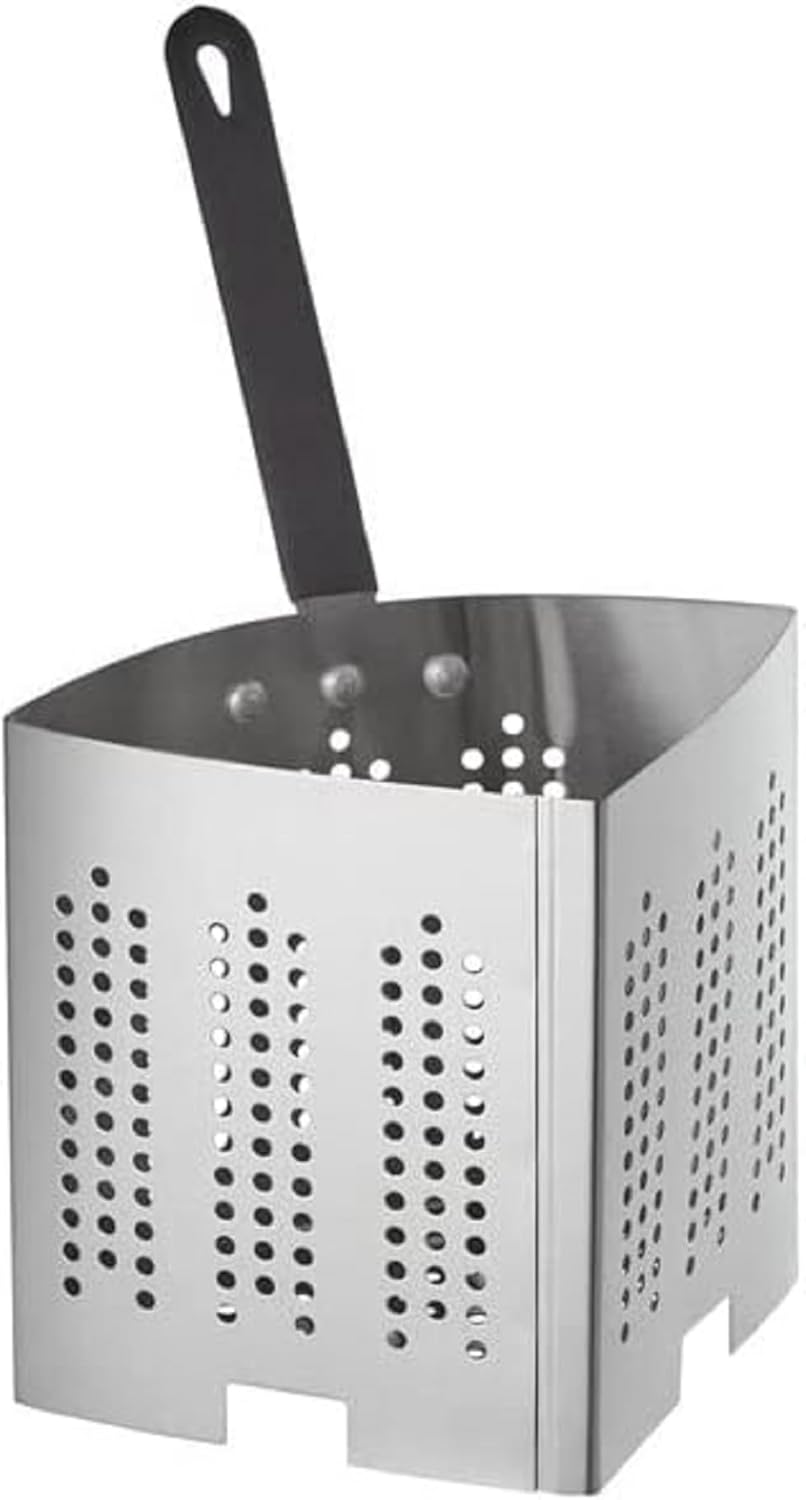 Soro Essentials Inserto de cocina de pasta de acero inoxidable de 3 cuartos – Colador de pasta para colador de olla para caldo, colador de fideos,
