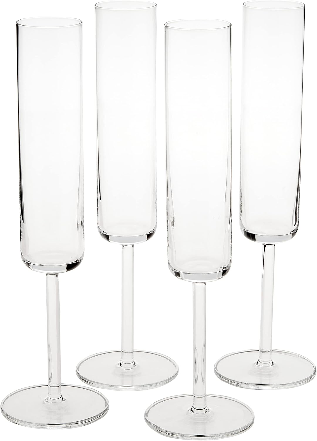 Zwiesel Glas Tritan Modo Collection – Copa de champán para flauta de 5.5 onzas, juego de 4
